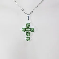 Pendant 40cm - Chastity-Silver Chain - Pendant 40cm - Laiton argenté